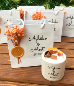 Керамична Свещ с Торбичка