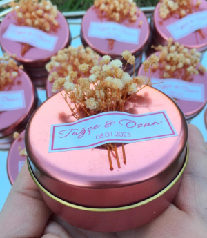 Метална Свещ Rose