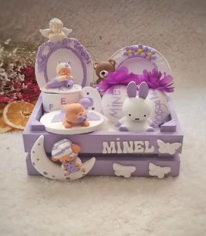 Подаръчна Кошница за Новородено Бебе