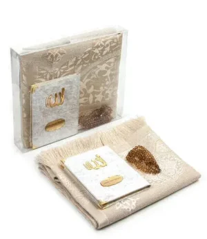 Видове Комплекти Кадифена Книга Ясин + Молитвено Килимче + Тесбих