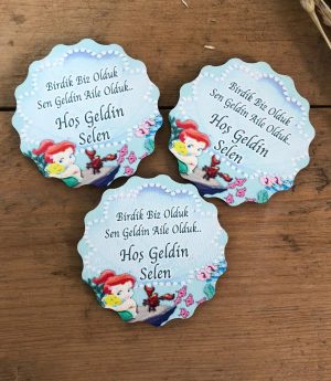 Дървен Магнит