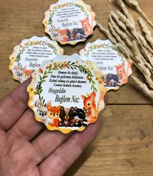 Дървен Магнит