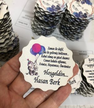 Дървен Магнит