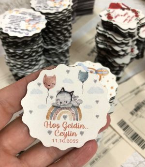 Дървен Магнит