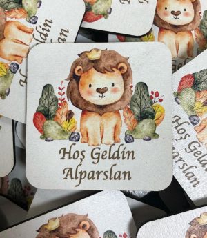 Дървен Магнит