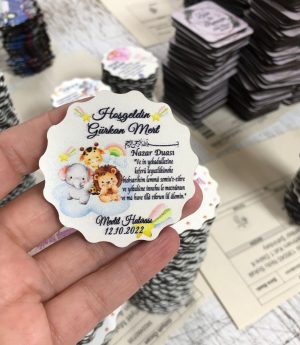 Дървен Магнит