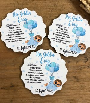 Дървен Магнит