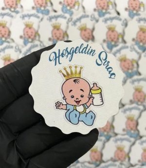 Дървен Магнит