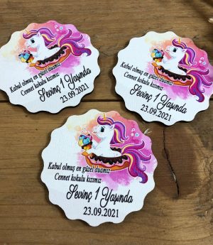 Дървен Магнит