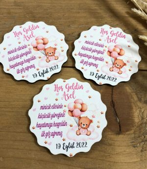 Дървен Магнит