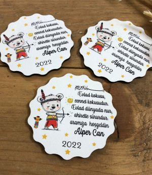 Дървен Магнит