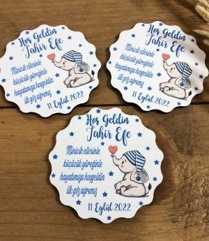 Дървен Магнит