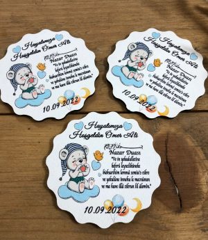 Дървен Магнит