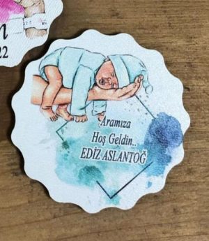 Дървен Магнит