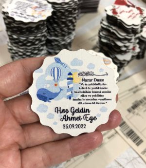 Дървен Магнит