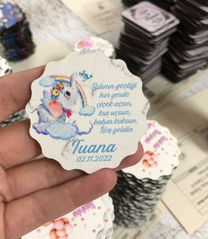 Дървен Магнит