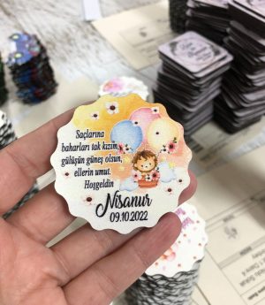 Дървен Магнит