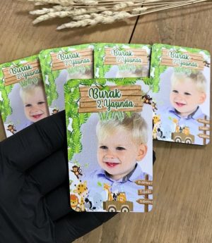 Дървен Магнит