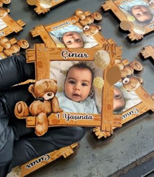 Дървен Магнит