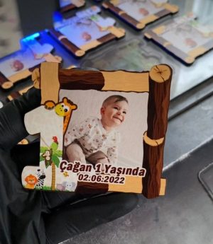 Дървен Магнит