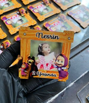 Дървен Магнит