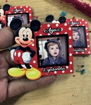 Дървен Магнит