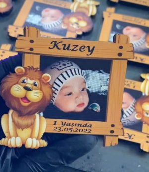 Дървен Магнит