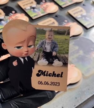 Дървен Магнит