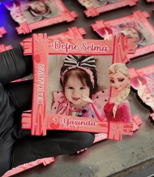 Дървен Магнит