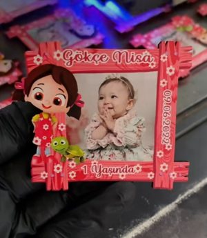 Дървен Магнит