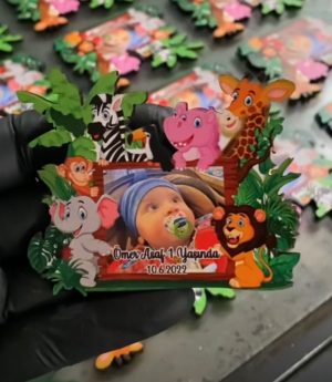 Дървен Магнит