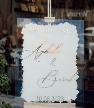 Прозрачна Посрещаща Табела