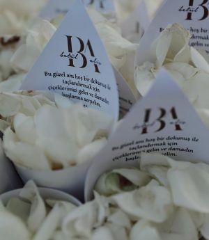 Печатен Хартиен Конус за Цветя