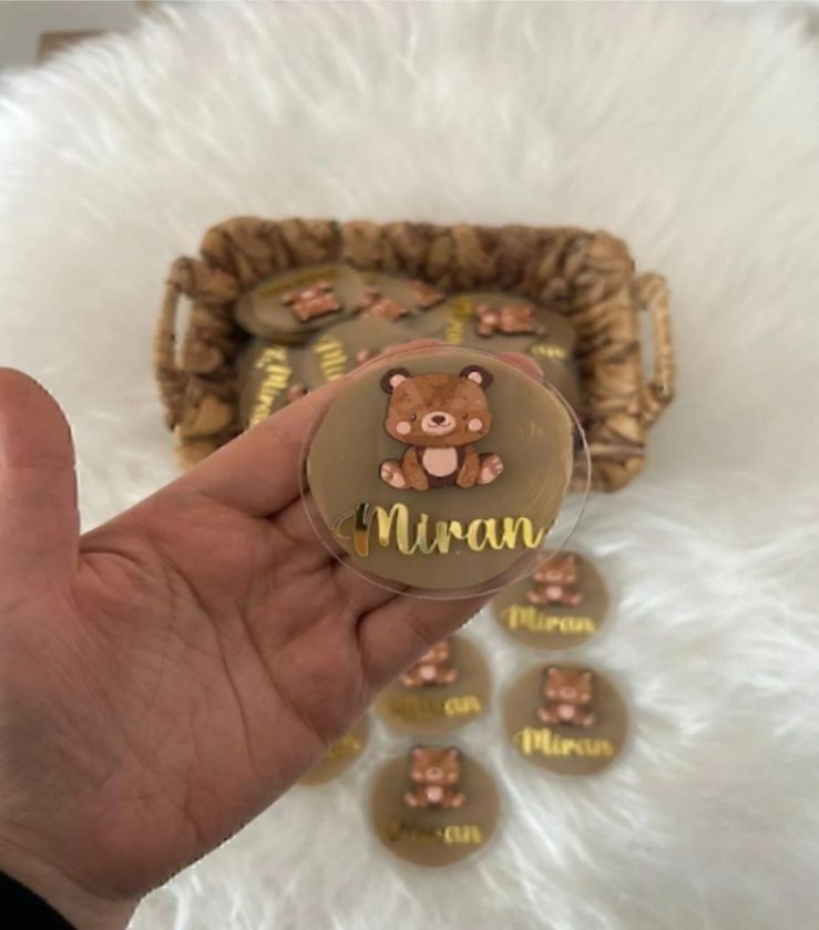 Pleksi Magnet ayıcık n2