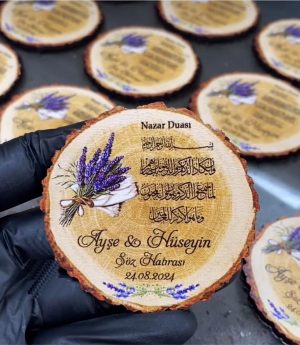 Дървен Магнит