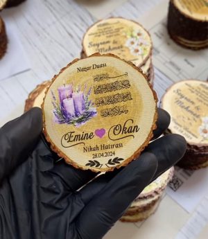 Дървен Магнит