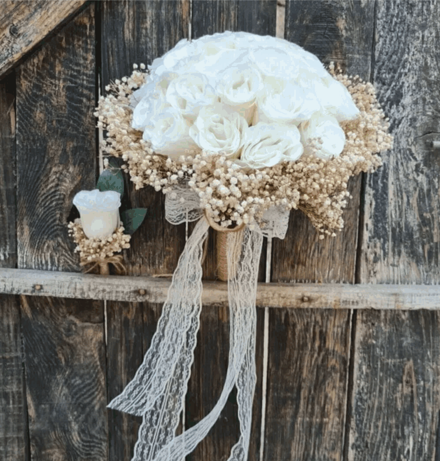 fesleğen çiçek Gelin Buketi 1