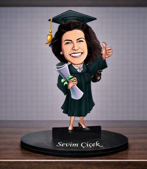 Карикатурна Фигурка за Абитуриент