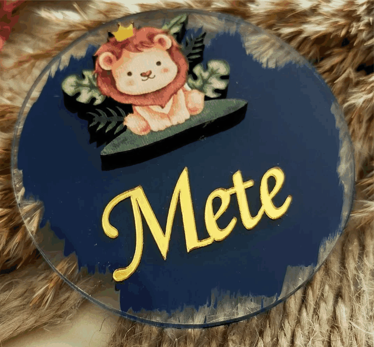 lacivert ayı magnet 2