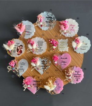 Розови Цветни Епоксидни Магнити