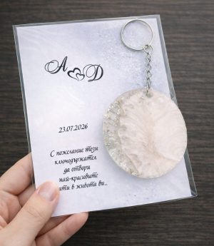 Сребърен Епоксиден Ключодържател