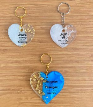 Епоксидни Ключодържатели Сърце