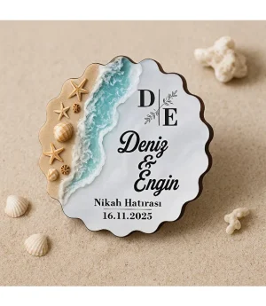 Дървен Магнит