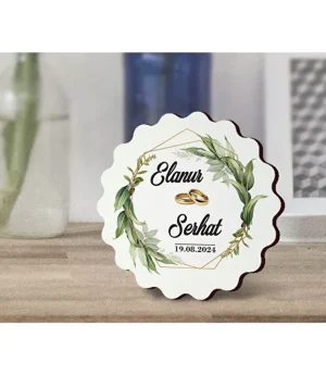 Дървен Магнит