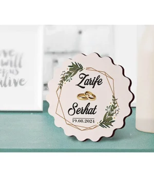 Дървен Магнит