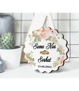 Дървен Магнит