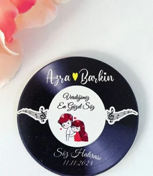 Запис Дървен Магнит