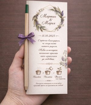 Молив със Семена