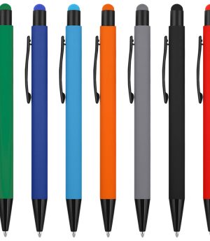 Тъч Химикалка Цветове (Гумено Тяло) D248