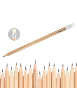 Натурален Ъглов Молив с Гума N705